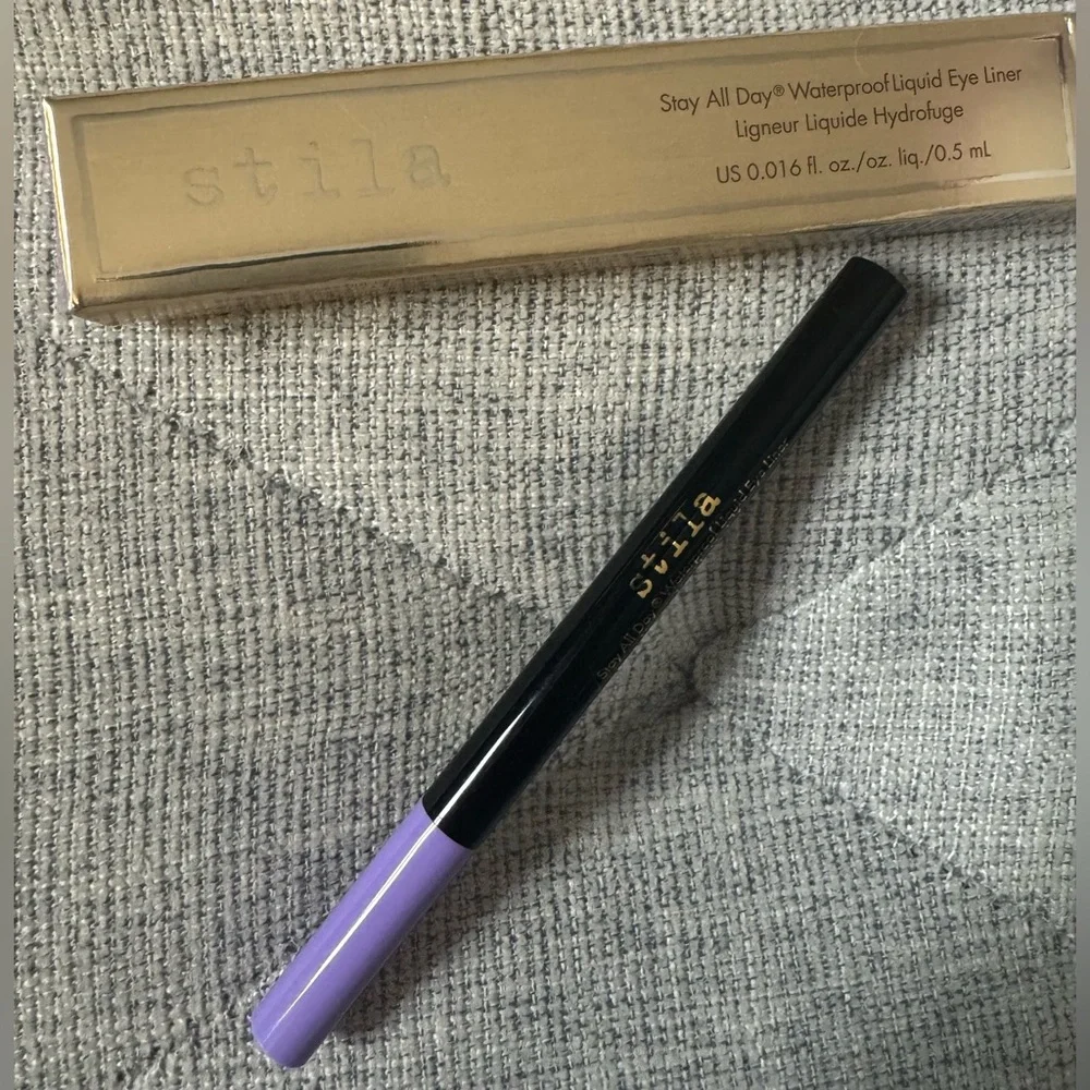 Stila Stay All Day Waterproof Liquid Eye Liner in Violet Haze .5 mL